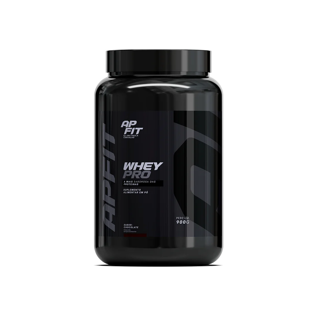 Whey Protein ApFit Chocolate - Massa Muscular 900g - 1