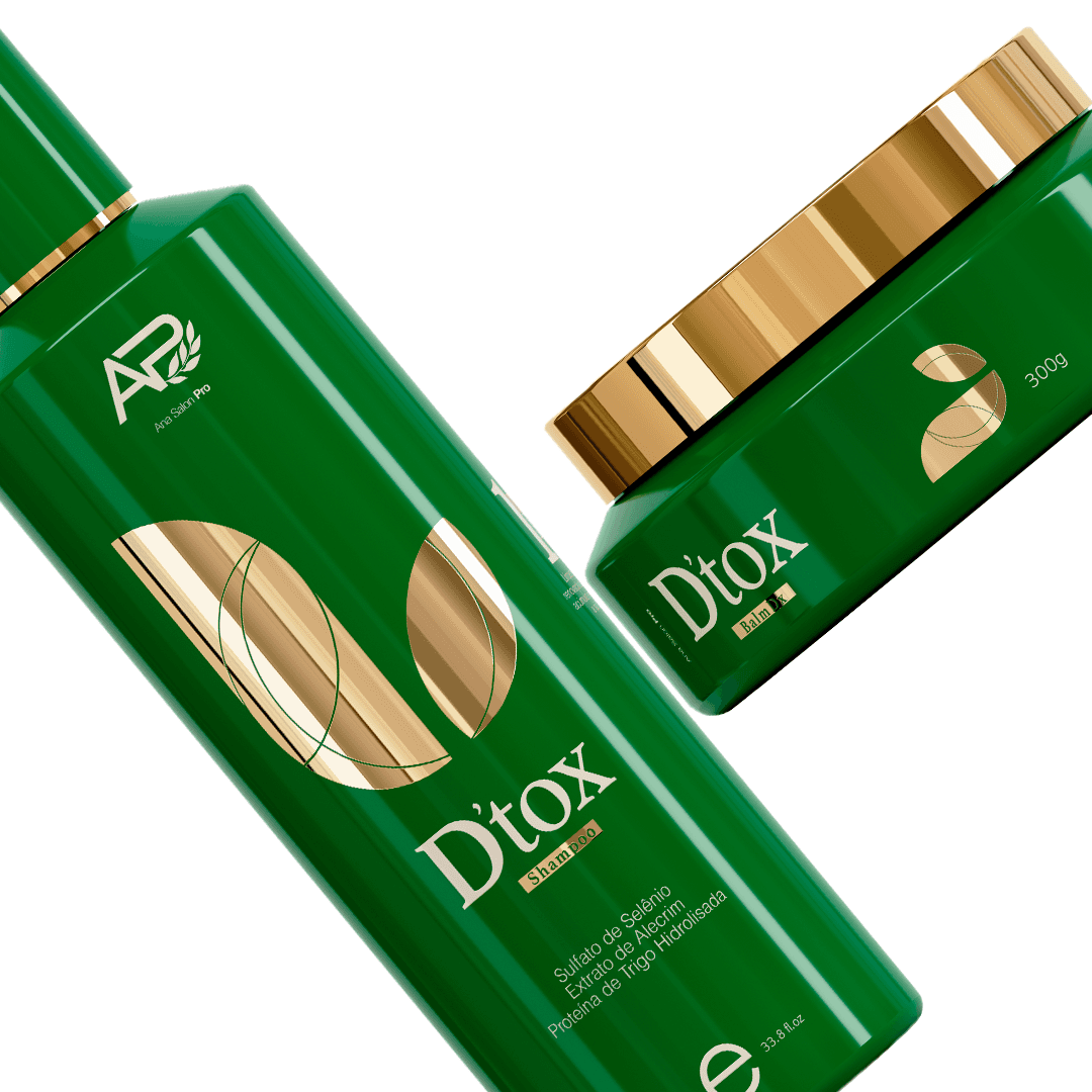 Dtox Home Care - Kit Shampoo + Máscara 300ml - 2