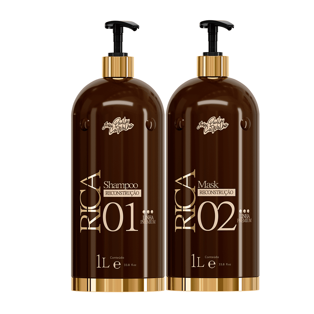 Rica Profissional - Kit Shampoo + Máscara - 1