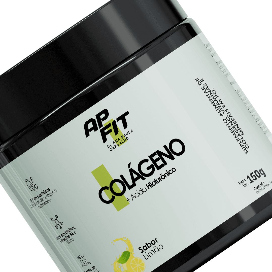 Colágeno Hidrolisado Sabor Limão - Pele e Articulações 150g - 2