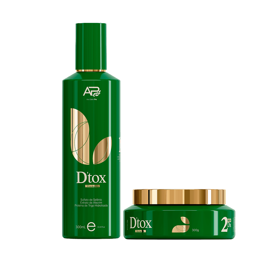 Dtox Home Care - Kit Shampoo + Máscara 300ml - 1