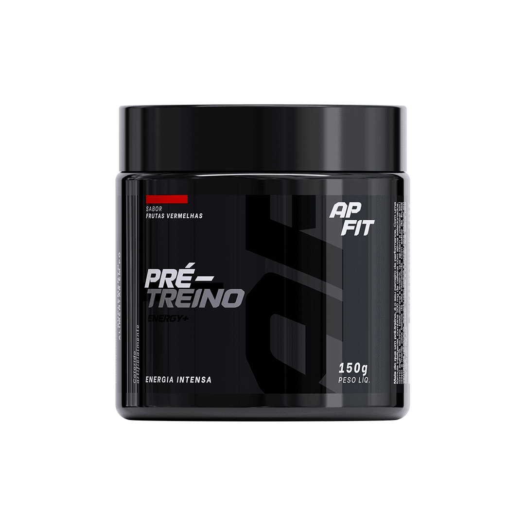 Pré-Treino Sabor Frutas Vermelhas - Energia e Foco 150g - 1