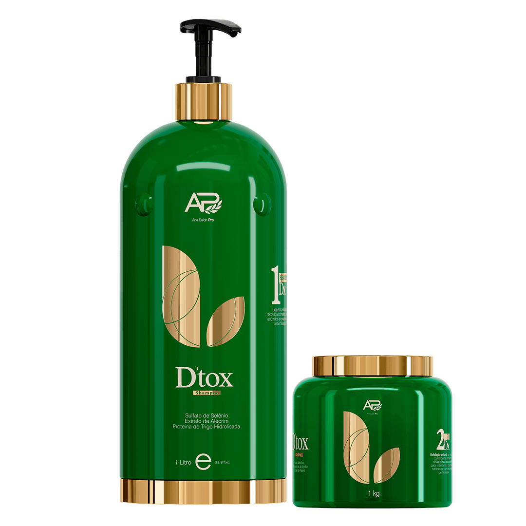 Dtox Profissional - Kit Completo 3 Passos - 16