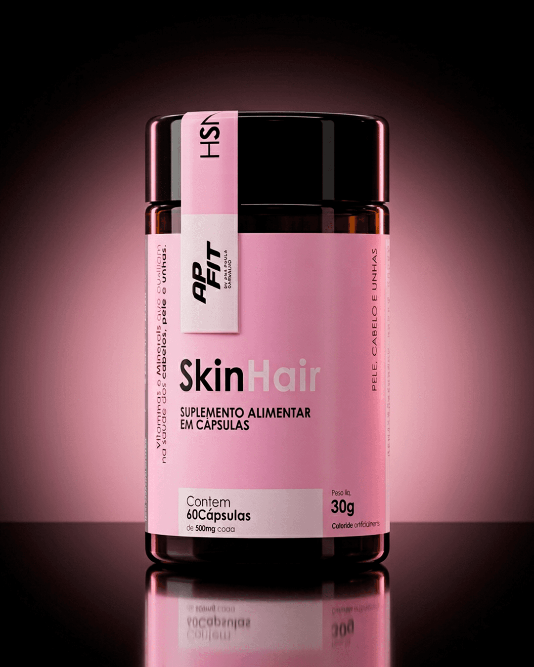 Skin Hair - Vitamínico Pele, Cabelo e Unhas 60 Cáps - 5