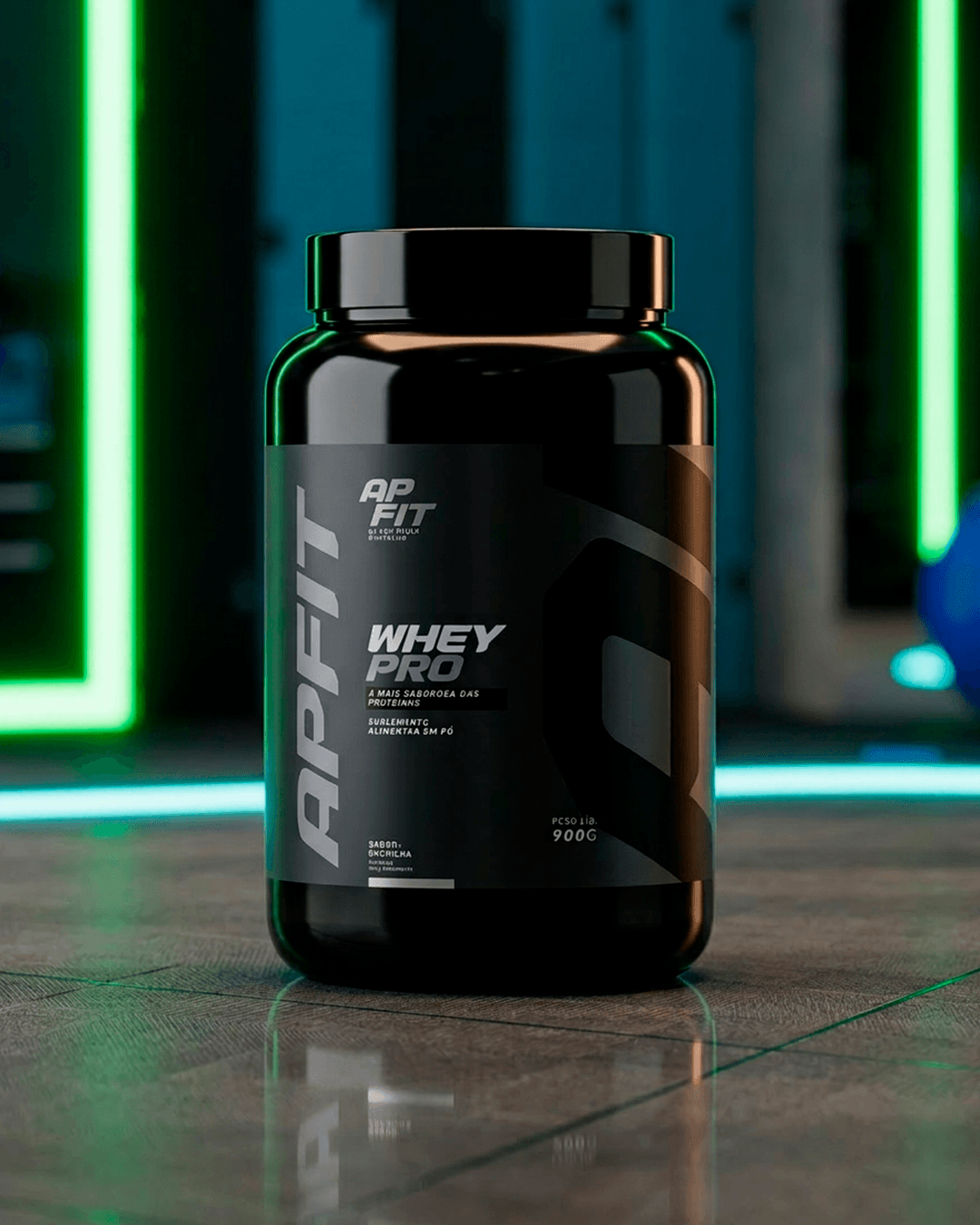 Whey Protein ApFit Baunilha - Massa Muscular 900g - 5