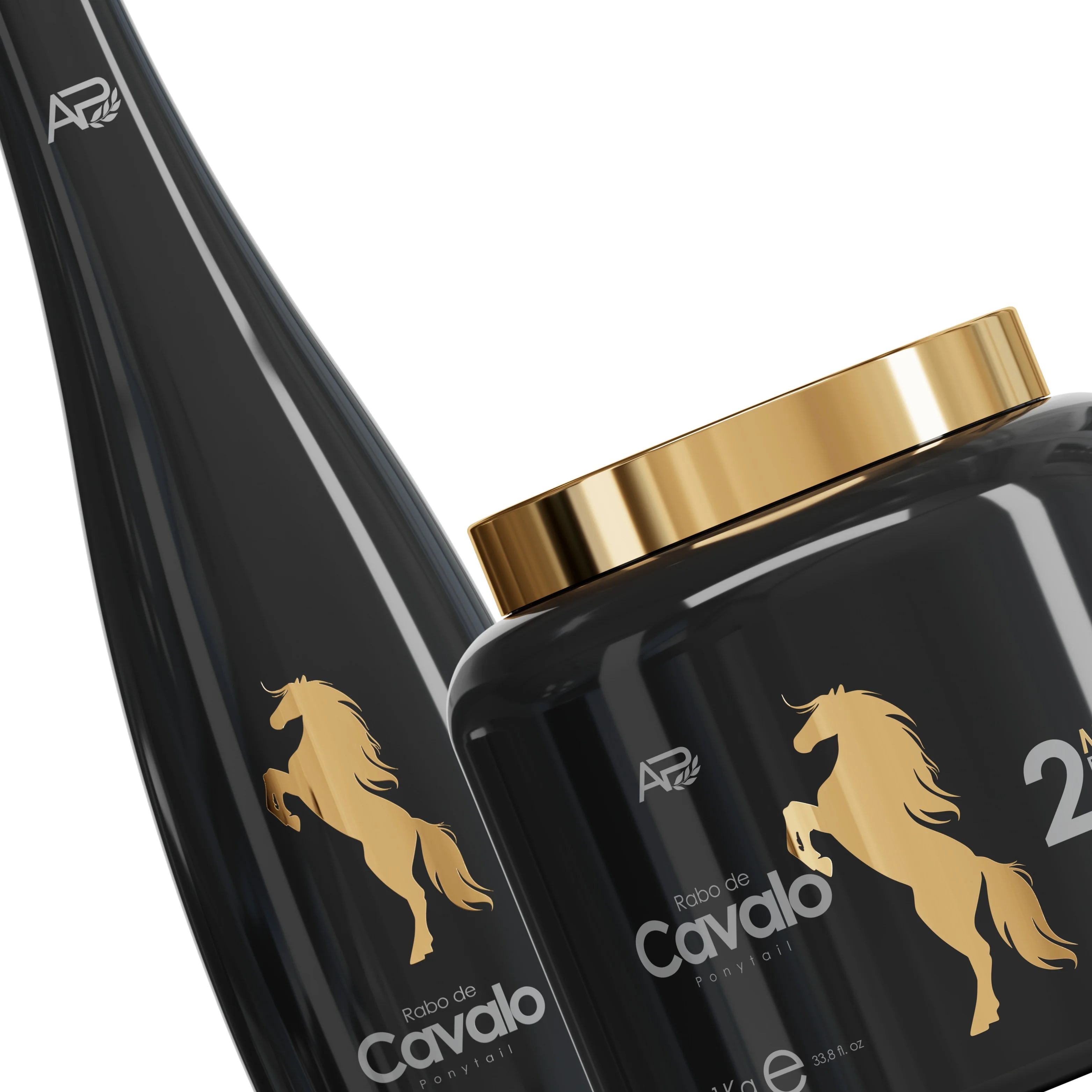Rabo de Cavalo Profissional - Kit Completo - 4