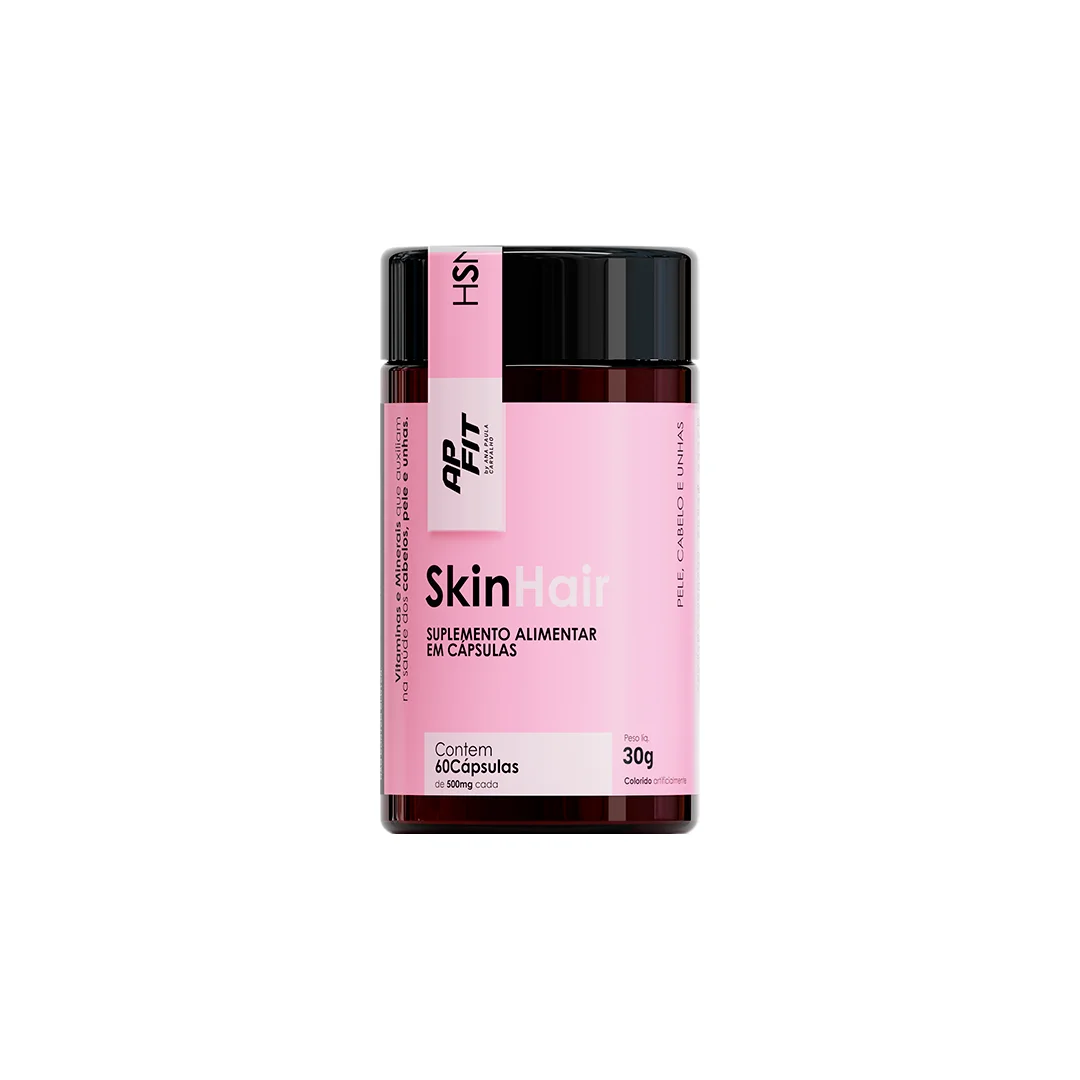 Skin Hair - Vitamínico Pele, Cabelo e Unhas 60 Cáps - 1