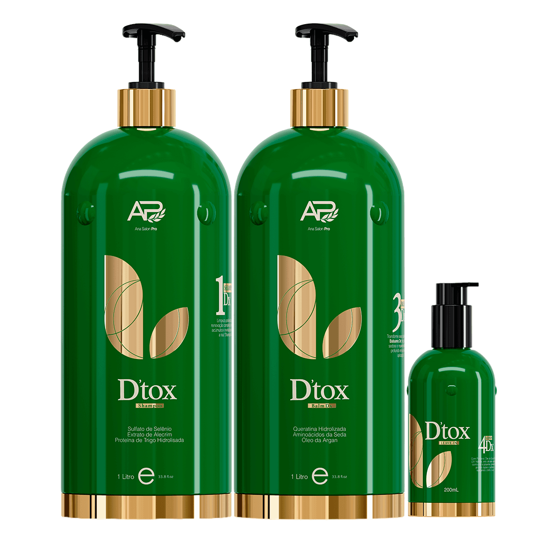 Dtox Profissional - Kit Completo 3 Passos - 3