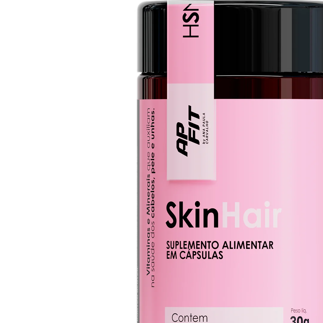 Skin Hair - Vitamínico Pele, Cabelo e Unhas 60 Cáps - 3