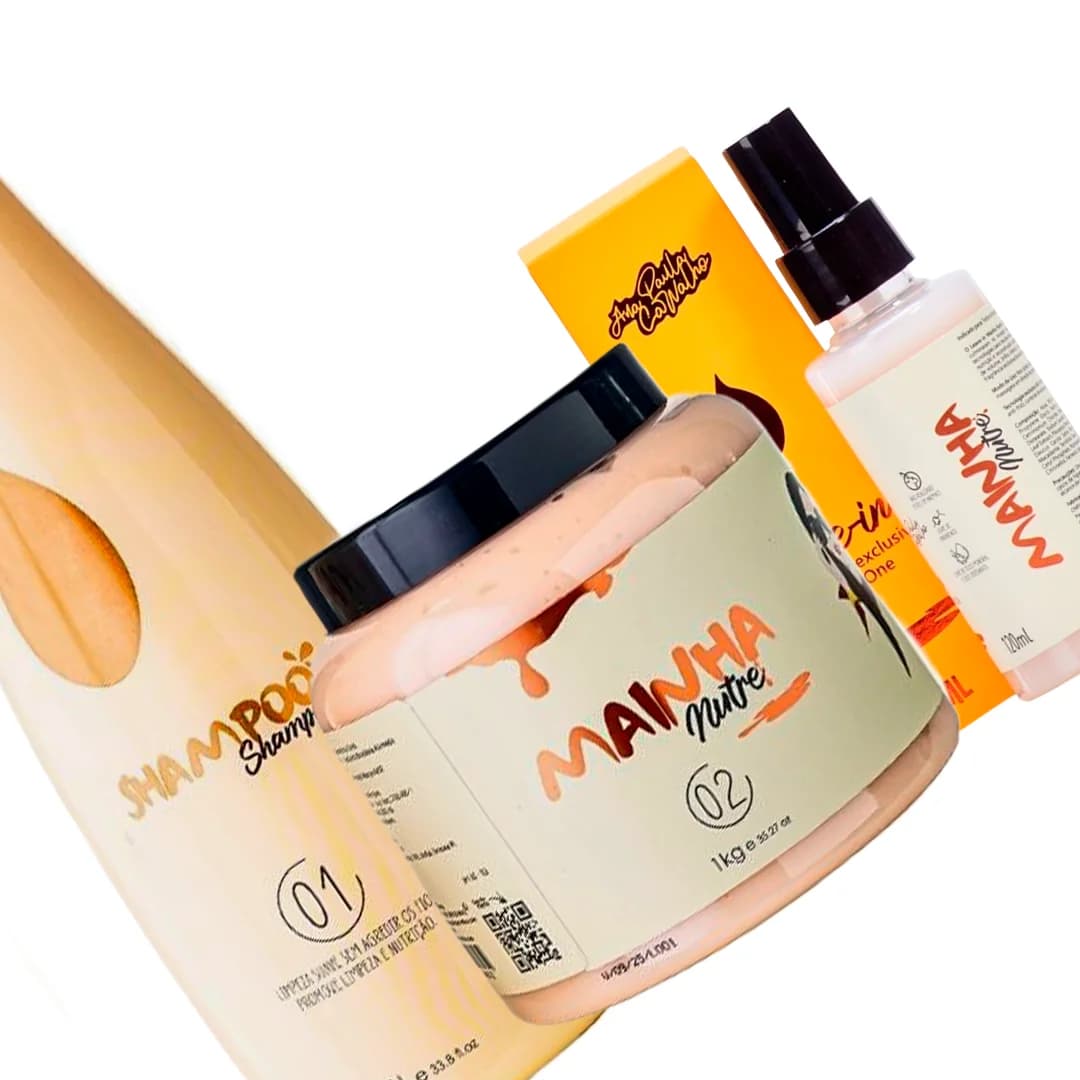 Mainha Nutre Profissional - Kit Completo - 2