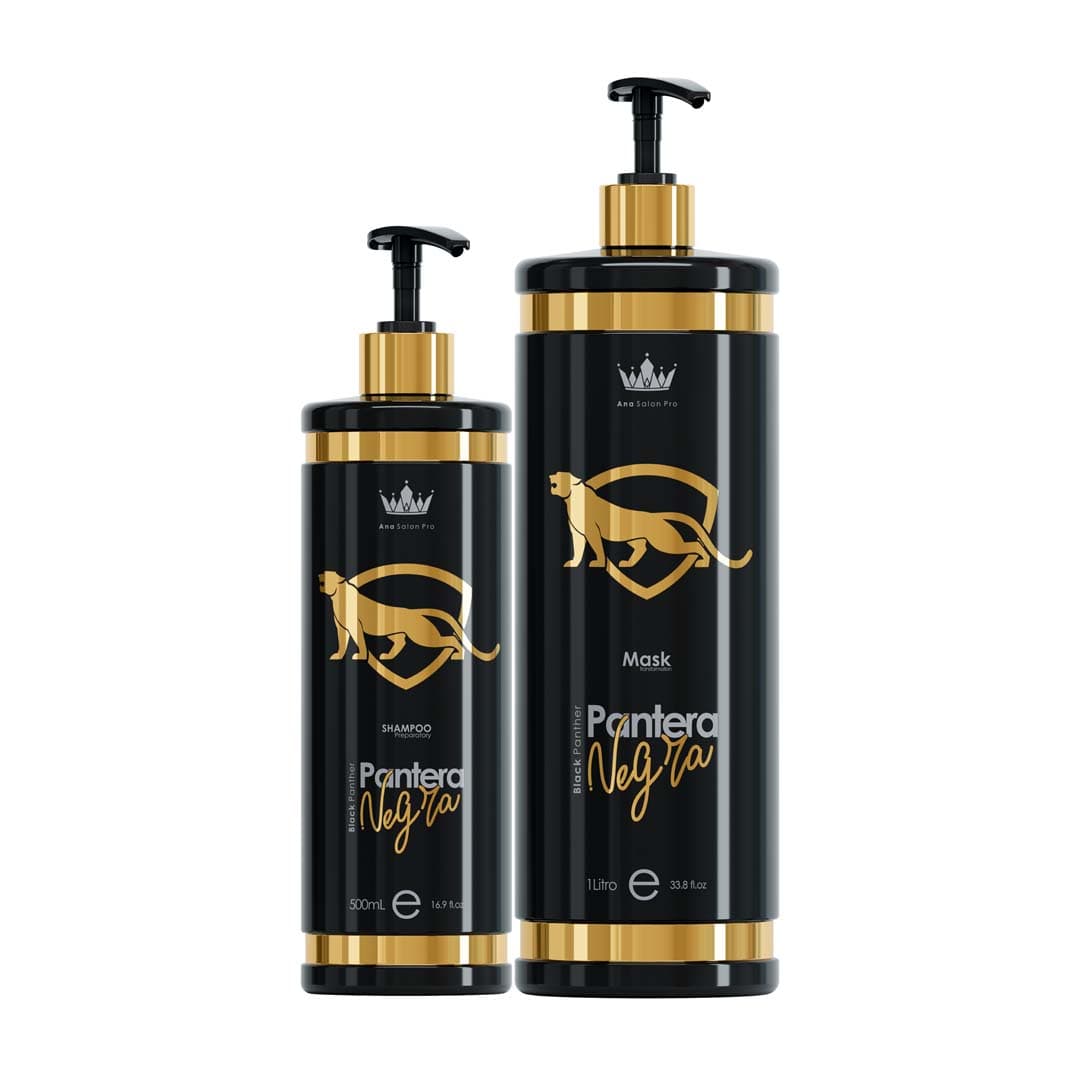 Pantera Negra - Kit Completo (Shampoo + Máscara) - 1