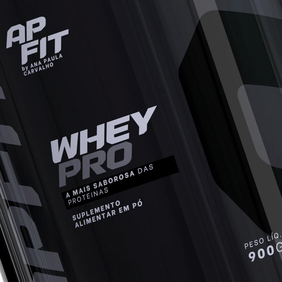Whey Protein ApFit Baunilha - Massa Muscular 900g - 3